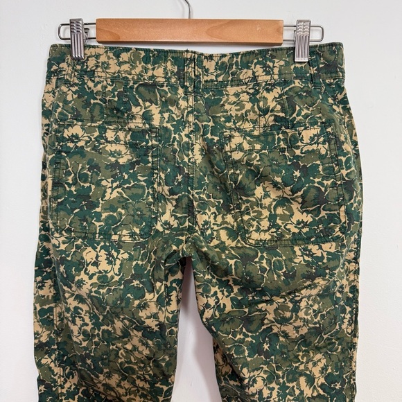 Hei Hei Pants Womens 27 Green Camo Floral Print Anthropologie Stretch Casual - Picture 4 of 12